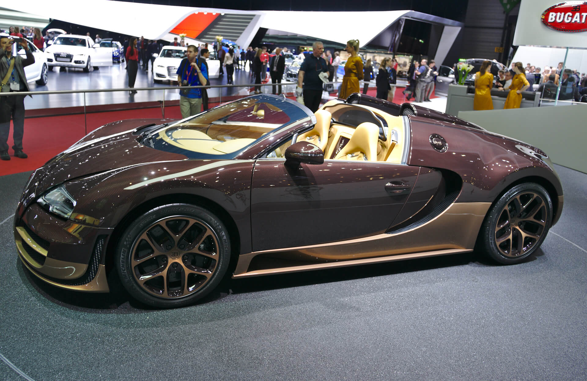 2014 Mart 5th Geneva Auto Show - Bugatti Veyron Grand Spor Vitesse Rembrandt